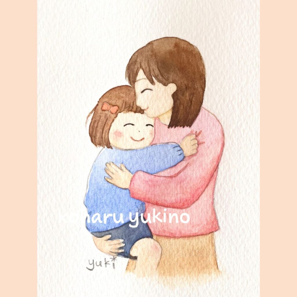 まだまだ抱っこが好き